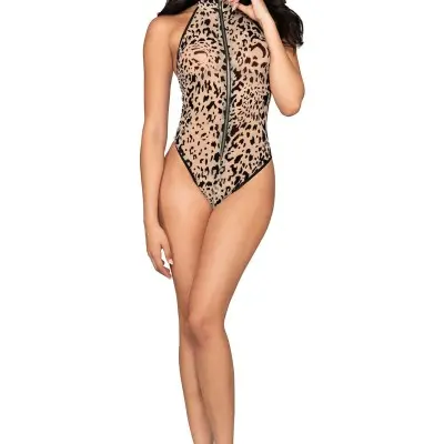 Teddy - One Size - Nude Black