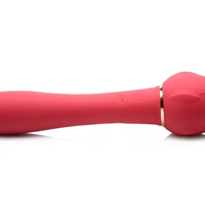 Bloomgasm - Sweet Heart Rose 5x Suction Rose and  10x Vibrator - Pink