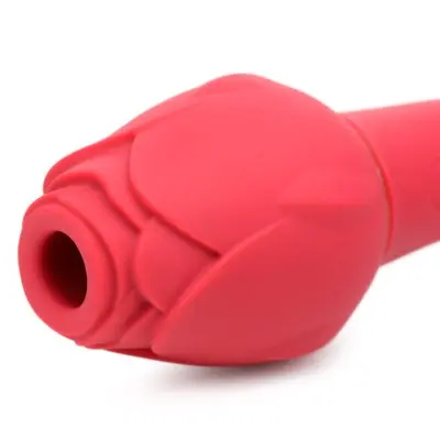 Bloomgasm - Sweet Heart Rose 5x Suction Rose and  10x Vibrator - Pink