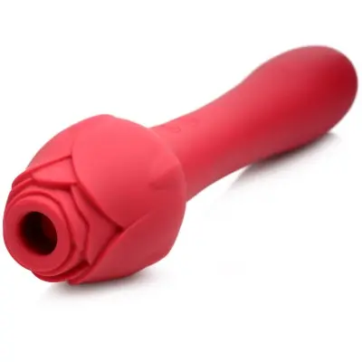 Bloomgasm - Sweet Heart Rose 5x Suction Rose and  10x Vibrator - Pink