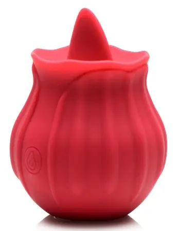 Bloomgasm - Wild Violet 10x Licking Clit  Stimulator - Red
