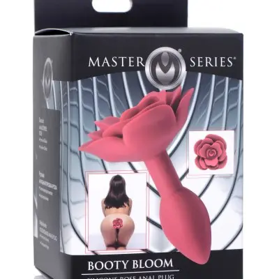 Booty Bloom Silicone Rose Anal Plug - Small