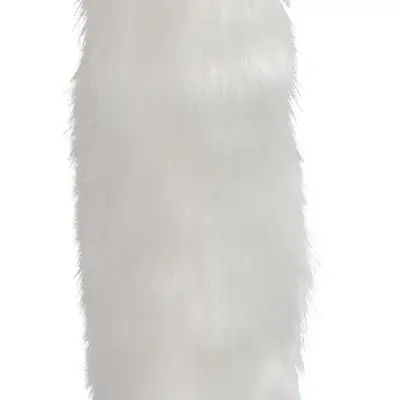 Interchangeable White Fox Tail