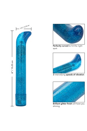 Sparkle Slim G-Vibe - Blue