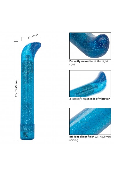 Sparkle Slim G-Vibe - Blue