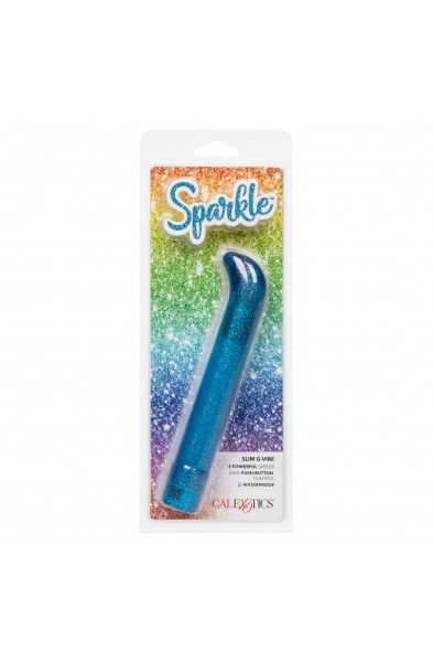 Sparkle Slim G-Vibe - Blue