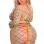 Pink Lipstick - Pot of Gold 2 Pc Skirt Set - 1x-3x - Rainbow