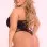 Seamless Bodysuit - Queen Size - Black