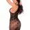 Festival Flirt Net Dress - One Size - Black