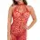Pink Lipstick - Shreds of Decency Mini Dress - One Size - Red