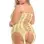 Pink Lipstick - Fake News Bodystocking - 1x-3x -  Yellow