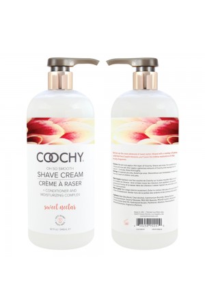 Coochy Oh So Smooth Shave Cream - Sweet Nectar - 32 Fl. Oz.