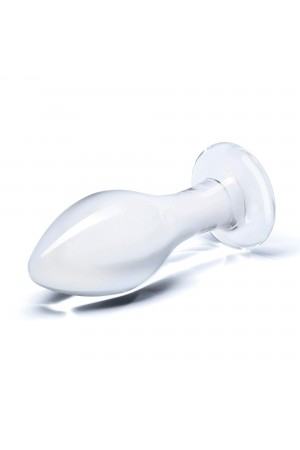 4 Inch Classic Handblown Glass Butt Plug