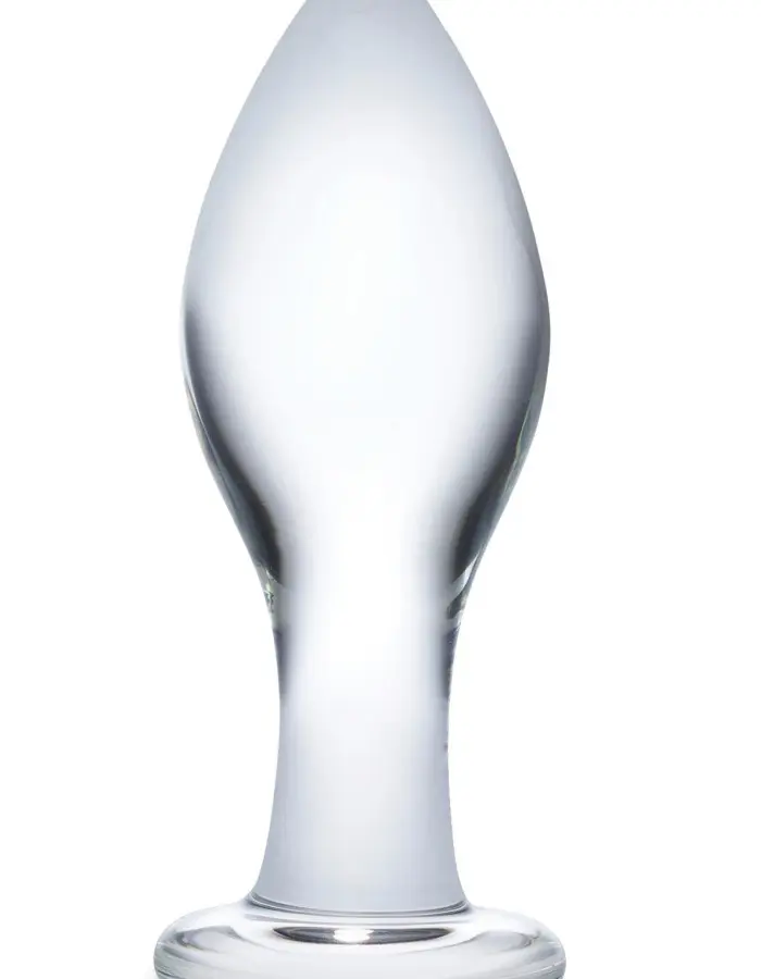 4 Inch Classic Handblown Glass Butt Plug