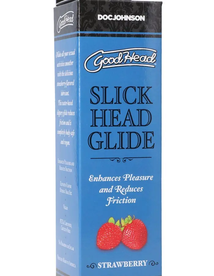 Goodhead - Slick Head Glide - Strawberry - 4 Oz.