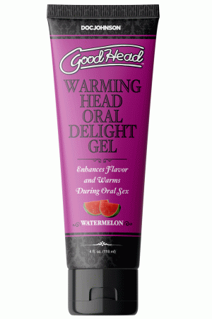 Goodhead - Warming Head Oral Delight Gel -  Watermelon - 4 Fl. Oz.