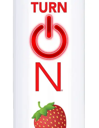 Turn on Yummy Strawberry Flavored Lube  - 4 Fl. Oz