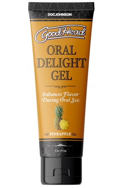 Goodhead - Oral Delight Gel - Pineapple - 4 Oz.