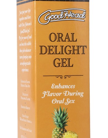 Goodhead - Oral Delight Gel - Pineapple - 4 Oz.