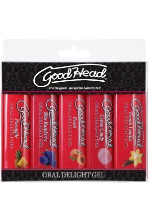 Goodhead - Oral Delight Gel - 5 Pack - 1 Oz.