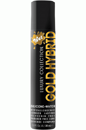 Wet Gold Hybrid Water Silicone Blend - 1 Fl. Oz.