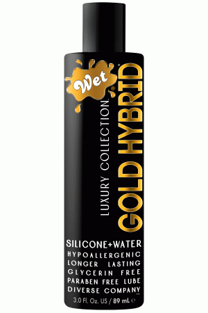 Wet Gold Hybrid Water Silicone Blend - 3.1 Fl. Oz