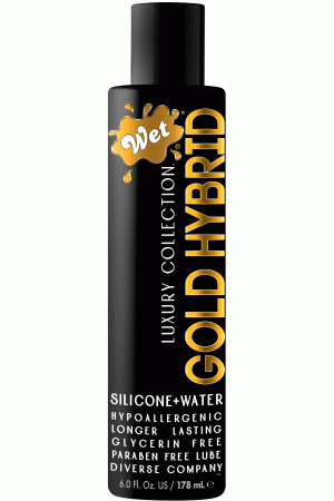 Wet Gold Hybrid Water Silicone Blend - 6 Fl. Oz.