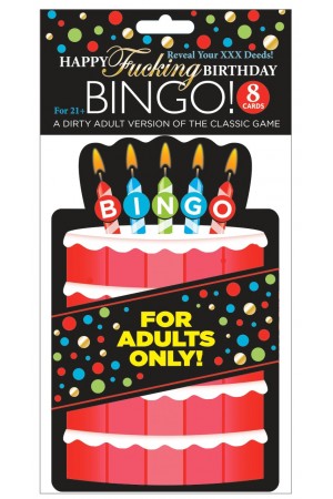 Happy Fucking Birthday Blowout Bingo