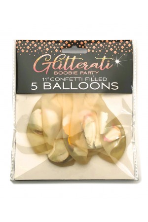 Glitterati Boobie Confetti Balloons