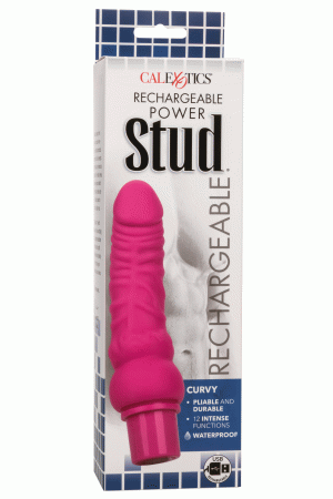 Rechargeable Power Stud Curvy - Pink