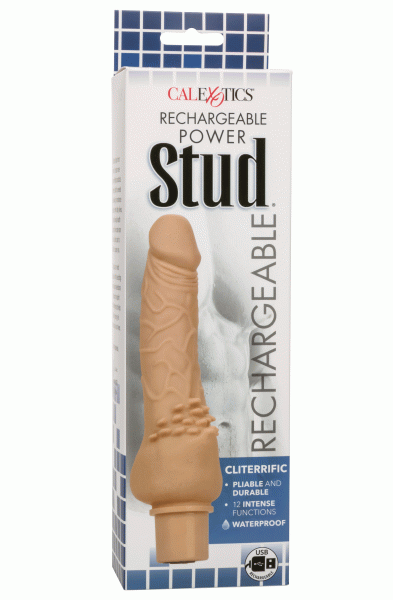 Rechargeable Power Stud Cliterrific - Ivory