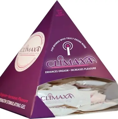 Climaxa Stimulating Gel - 50 Pieces Sample Display