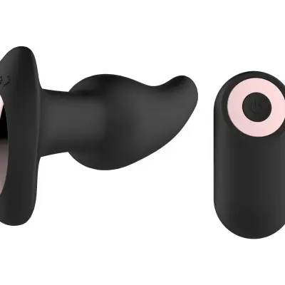 Gender Fluid Twirler Anal Vibe - Black