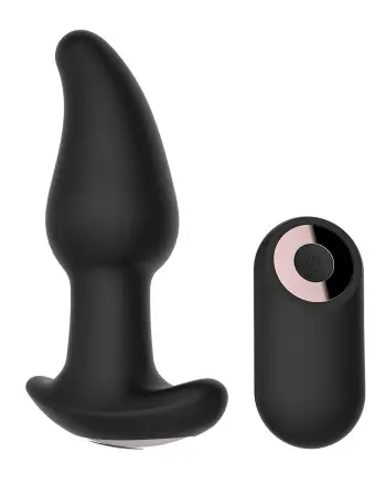 Gender Fluid Twirler Anal Vibe - Black