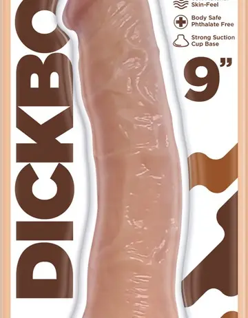 Dick Boy Skins 9" Suction Cup Dildo - Vanilla