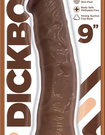 Dickboy - Skins - Dildo With Balls - 9 Inch - Caramel Dick Lovers