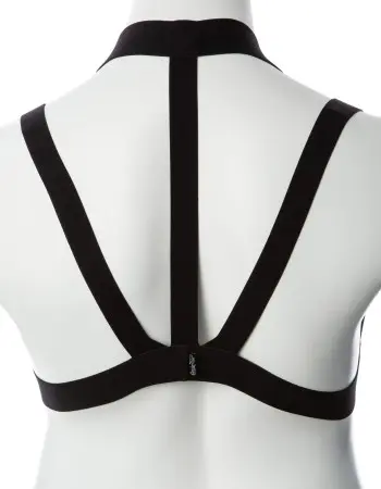 Gender Fluid Majesty Harness - Large-Xxl - Black