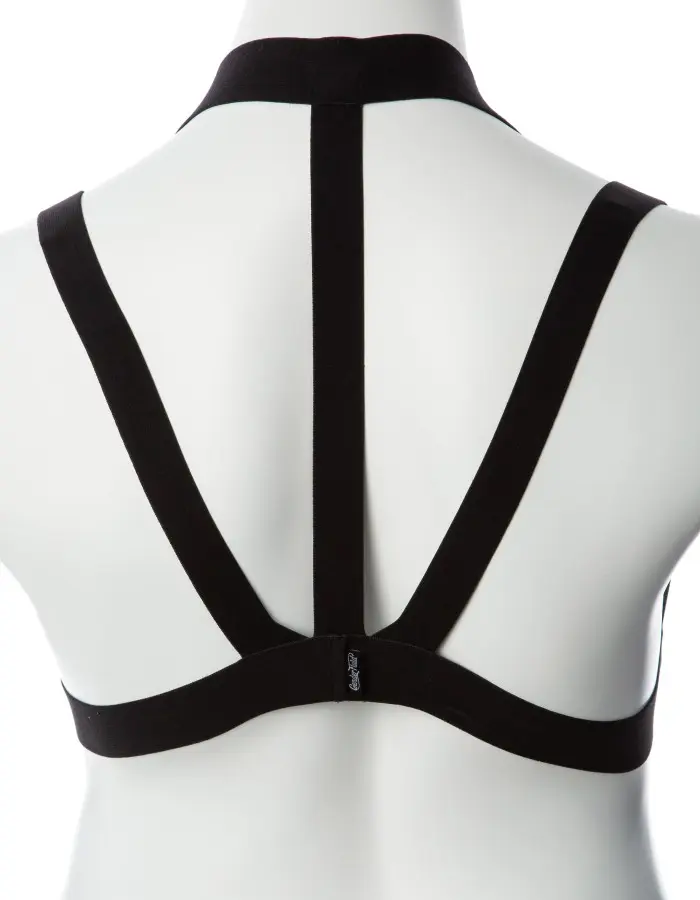 Gender Fluid Majesty Harness - Large-Xxl - Black
