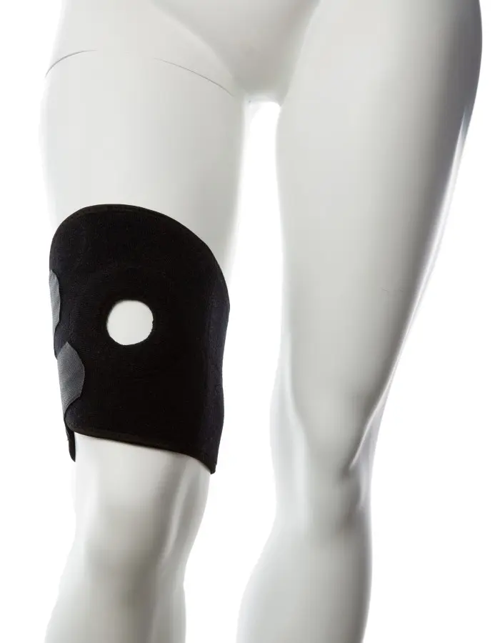Gender Fluid Thigh Rider Strap-on Harness - Small- Large - Black