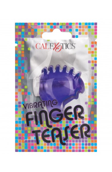 Foil Pack Vibrating Finger Teaser - Purple