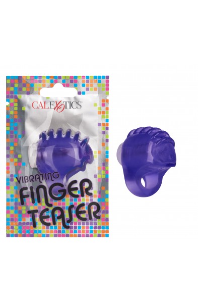 Foil Pack Vibrating Finger Teaser - Purple