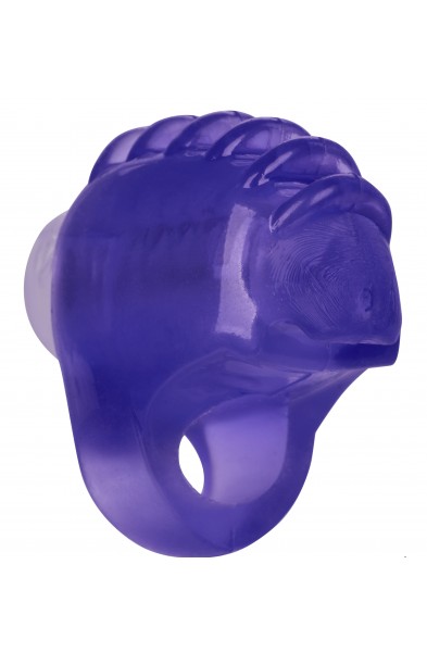 Foil Pack Vibrating Finger Teaser - Purple