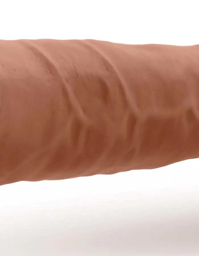 Au Naturel - Daddy - 14 Inch Dildo - Mocha