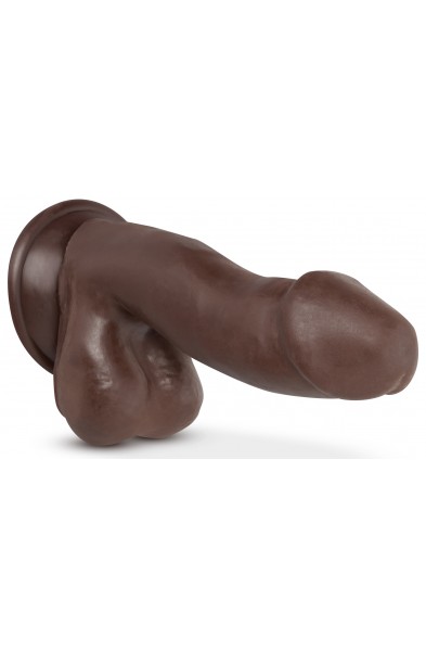 Au Naturel - Troy - 6 Inch Dildo - Chocolate