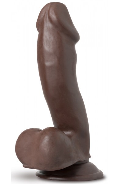 Au Naturel - Troy - 6 Inch Dildo - Chocolate