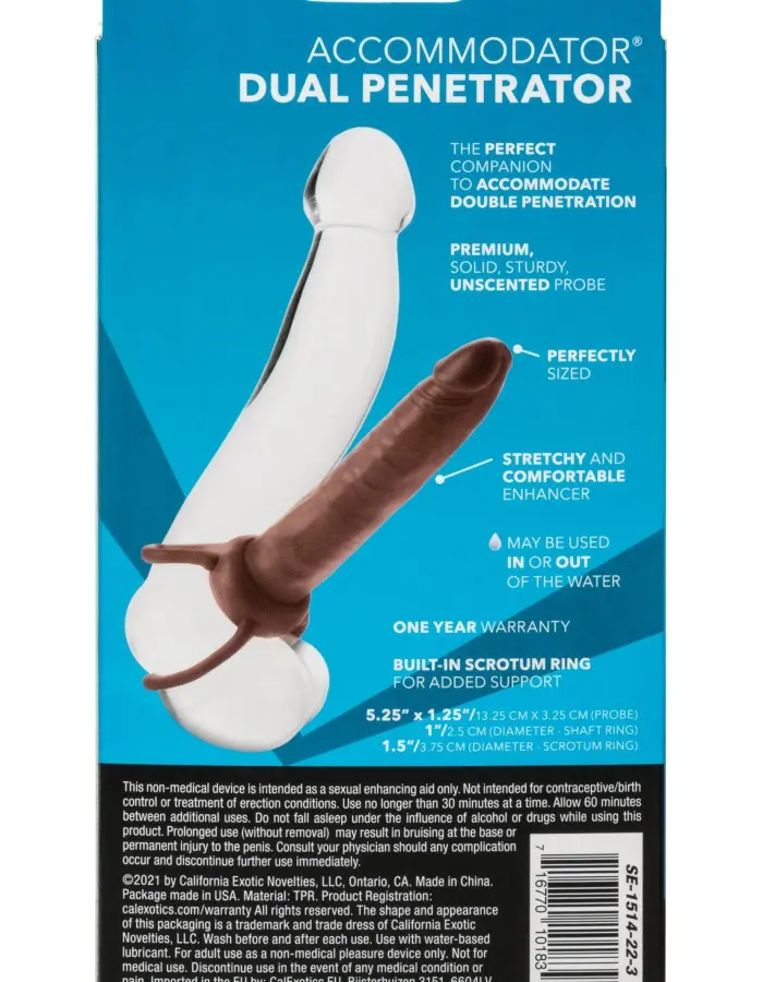 Accommodator Dual Penetrator - Brown