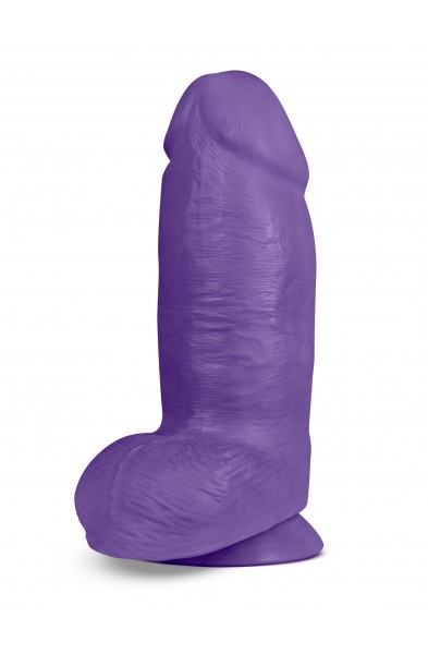 Au Naturel - Bold - Chub - 10 Inch Dildo - Purple