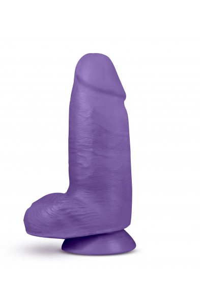 Au Naturel - Bold - Chub - 10 Inch Dildo - Purple