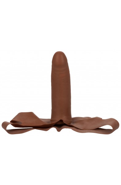 The Original Accommodator Latex Dong - Brown