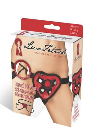 Red Heart Strap-on Harness